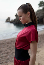 Cargar imagen en el visor de la galería, Mono Japonés Granate