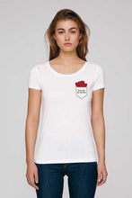 Cargar imagen en el visor de la galería, Silkiss T-Shirt Organic Cotton &quot;Every Rose has its Thorn&quot;
