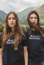 Cargar imagen en el visor de la galería, Silkiss T-Shirt Organic Cotton &quot;Born in Barcelona
